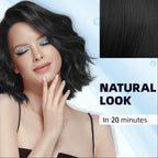 Ivnil Black Hair Dye Shampoo Color Shampoo for Gray Coverage for Women Men