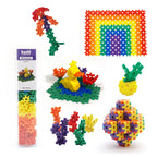Incredibly Interconnectable Toys KADU Rainbow 250 Piece Set - STEM/STEAM Building + Construction Toy, for Open + Imaginative Play Ages 5+