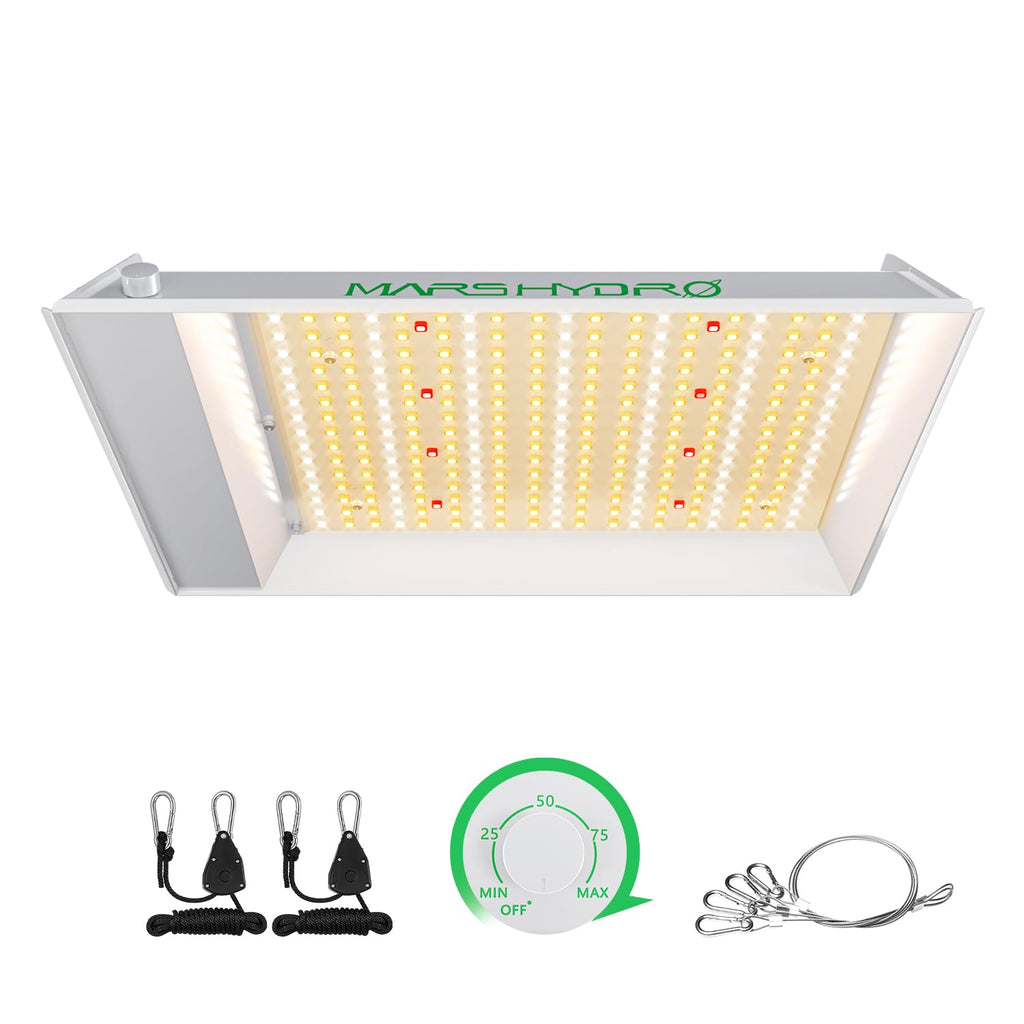 MARS HYDRO 100W TS600 2x2ft Dimmable LED Grow Lights for Indoor Plants