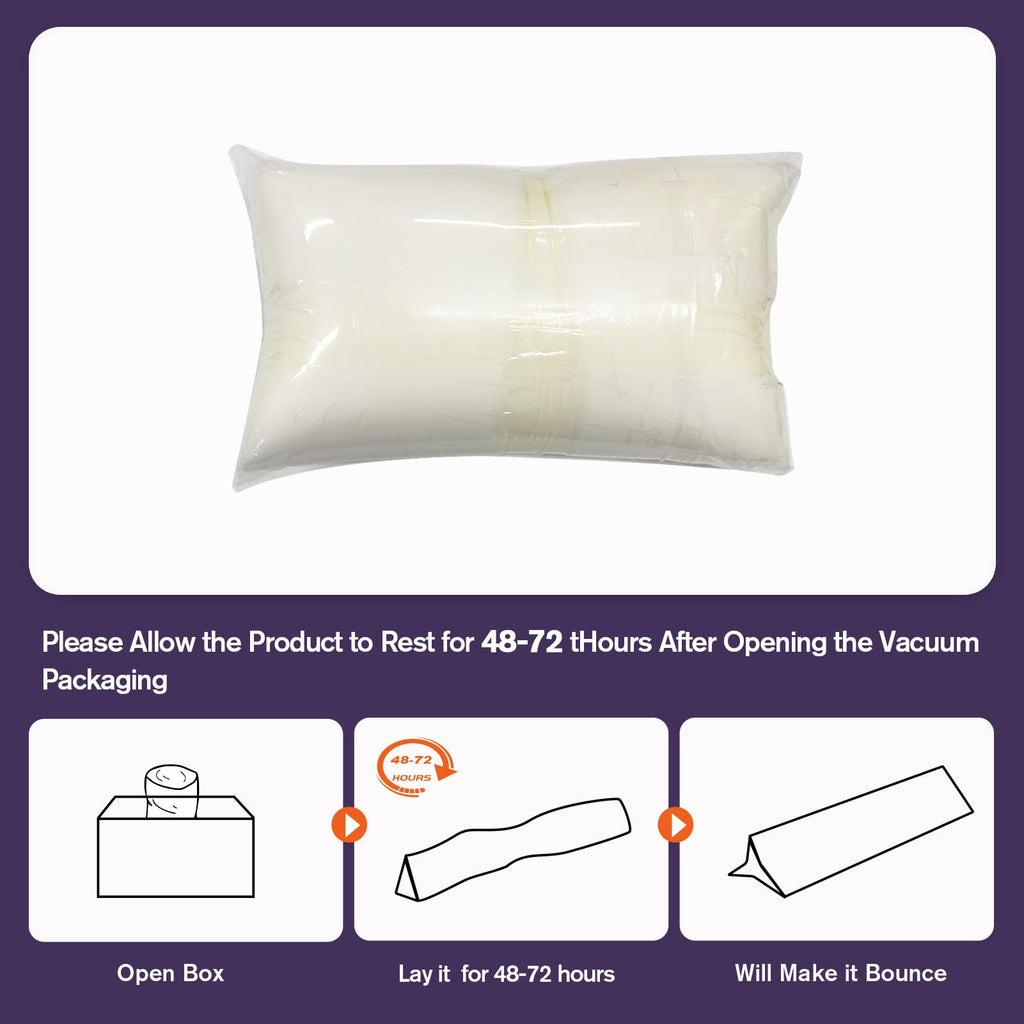 JZHLLA Triangle Bed Gap Filler King High Density Foam Headboard Gap Filler Pillow with 2 PCS Pockets and Removable Washable Cover, Prevent Items from Falling