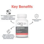 ARG Artemisinin - Delivers 200 mg Concentrated Sweet Wormwood Extract per Serving - Supports Immune and Digestive Health - Hypoallergenic & Vegetarian - 150 Servings - 300 Capsules