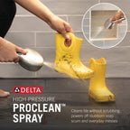 Delta 5-Setting In2ition 2-in-1 Dual Shower Head with Handheld High Pressure ProClean Spray, Brushed Nickel Detachable Shower Head with Hose, 1.75 GPM Flow Rate, Spotshield Brushed Nickel 75548SN
