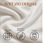 BLISSFORD 36 Pack Fitted Hospital Bed Sheets for Home Use, 36 x 84 x 12