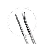SURGICAL ONLINE Set of 2 Premium Quality 12" Rochester Pean Hemostat Forceps Straight & Curved Clamps Three Locking Positions - SurgicalOnline