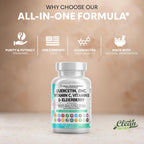Q Defend Quercetin Supplement with Zinc Vitamin C Vitamin D Elderberry Turmeric Black Pepper Garlic Ginger Sea Moss Lysine Stinging Nettle Reishi Immune Support 60 Capsules Pack of 2 by Clean Nutra