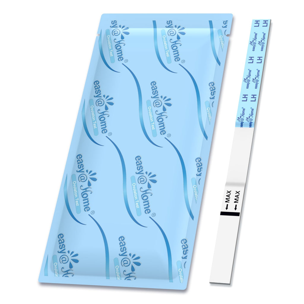 easy@Home Ovulation Test Strips, 50-Pack, Fertility Test Kit