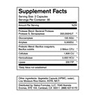 Native Formulas Restore 3 Proteolytic Enzyme & Spore Probiotic Blend Supplement - 60 Capsules - Advanced Biofilm Disruption Aid - Support GI Health, Fibromyalgia, Gut Flora, Muscle