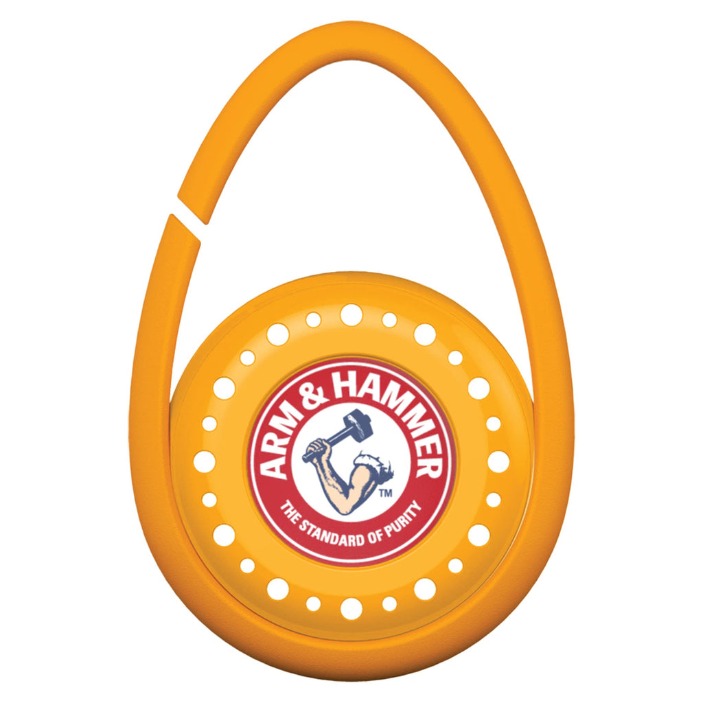Arm and Hammer Odor Busterz Deodorizer Balls Mixed Pack: 4 odor eliminating balls, 2 with handy clips, 2 with hangers, 8 total for closets, bathrooms, work & sports gear, laundry hamper (8 Count)