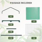 TianC beauty 4-Tier Mini Greenhouse for Indoor Outdoor