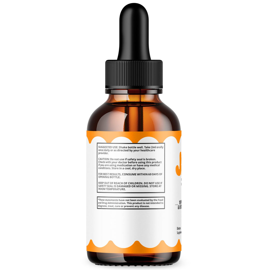 Jelly Fit Drops, Official JellyFit Drops with All Natural Ingredients, Advanced Jelly Fit Health and Wellness Support Supplement, JellyFit Maximum Strength Active Lifestyle Multivitamin (30 Servings)