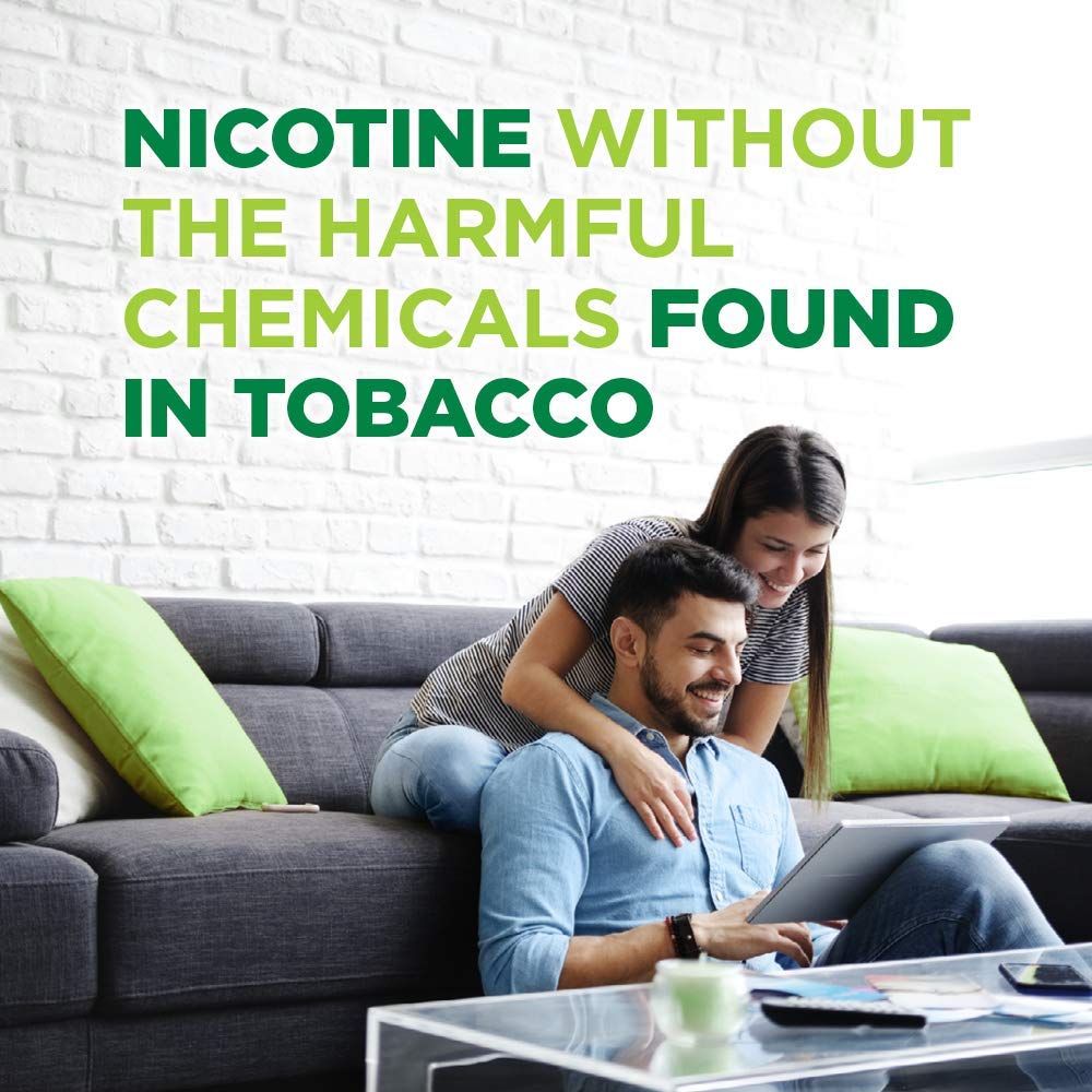 Amazon Basic Care Nicotine Polacrilex Coated Gum 4 mg, Cool Mint Flavor, Stop Smoking Aid, Quit Smoking, Reduce Cravings, 160 Count