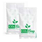 CO2BAG® M 2-Pack - Natural CO2 Generator for Grow Tents & Greenhouses | Value Bundle for Double Coverage | Boosts Plant Growth, Yield & Harvest Speed | Organic Hydroponic Supplement | Maintenance-Free