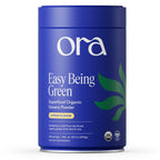 Ora Organic Greens Powder - Vegan, Gluten-Free, Organic Super Greens Drink for Energy and Detox | Antioxidants & Adaptogenic Herbs | 20+ Superfood Greens Blend - Citrus Flavor, 30 Servings