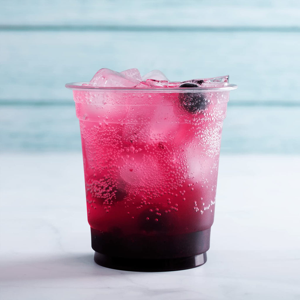 Karat [1000 ct] 8oz Plastic Cups, Clear Disposable Cold Cup for Iced Coffee, Soda, and Juice | 78mm (C-KC8)