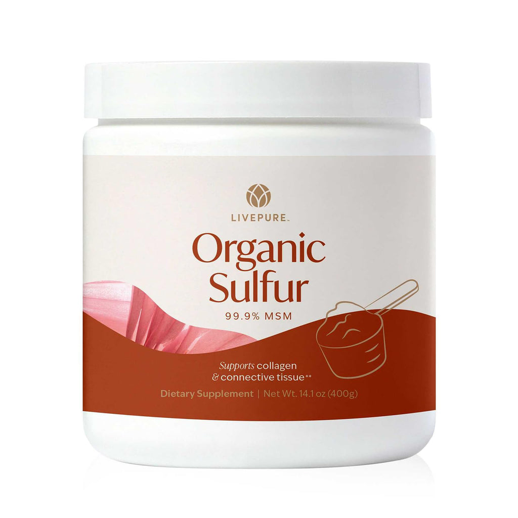 PURE Organic Sulfur Powder | 14.1 oz | Premium MSM Supplement for Joint Support, Skin Care & Hair Growth | 99.9% MSM | Vegan Joint Support Supplement & Hair Supplement, MSM Powder