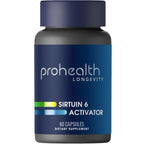 ProHealth Sirtuin 6 Activator | 60 Capsules | Fucoidan-Rich Seaweed Extract to Activate SIRT6 for Longevity, DNA & Cellular Support | Triple Lab-Tested, GMP-Manufactured in USA