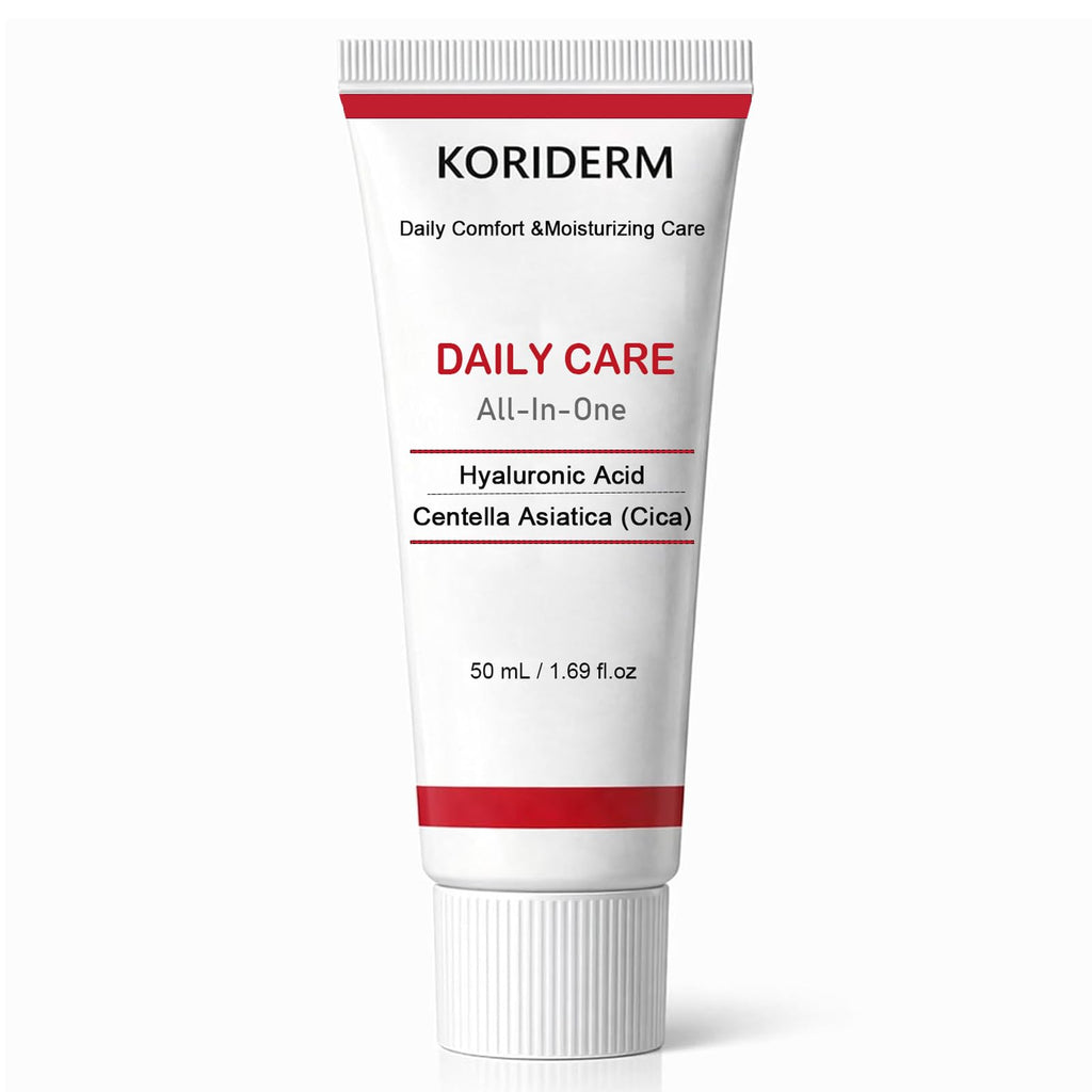 KORIDERM Cream, All-In-One Daily Moisturizer & Hydrating Face Cream, Plump-Looking Skin for All Skin Types, 50 mL / 1.69 fl oz (1)