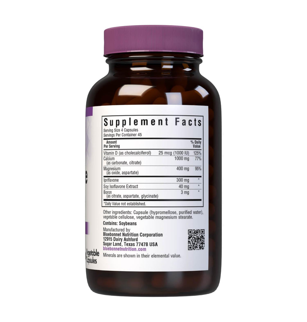 BlueBonnet Osteo-Bone Formula Vegetarian Capsules, 180 Count