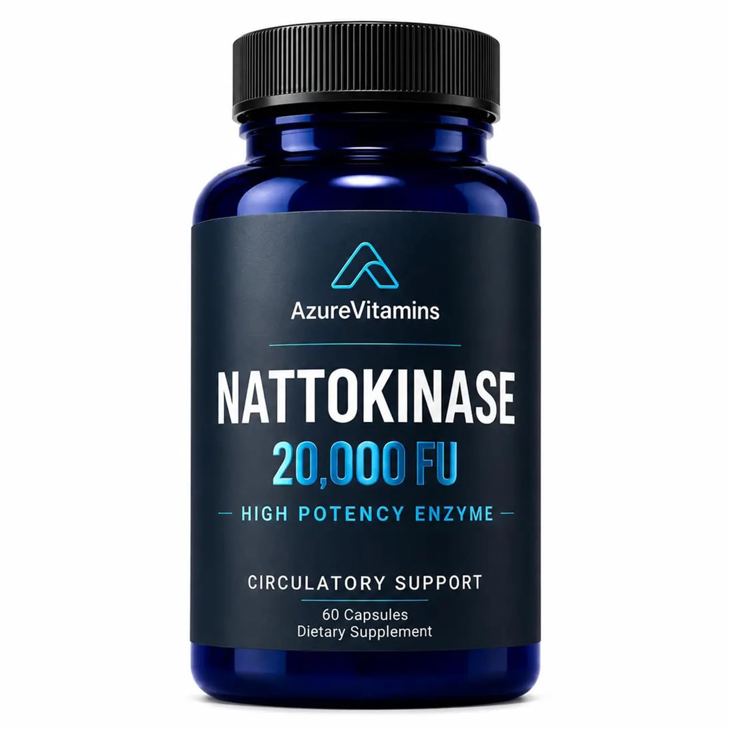 AzureVitamins NATTOKINASE 2O,OOOFU-High Potency Enzyme