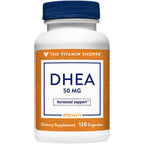 The Vitamin Shoppe DHEA 50MG, Hormonal and Healthy Aging (120 Capsules)