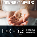 Beef Organ Supplement Grass Fed Complex for Women - 7 Carnivore Meat Proprietary Blend of Beef Liver, Marrow, Brain, Thymus, Spleen, Kidney, Colostrum, Heart, Pancreas, Gallbladder -120 Caps
