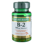Nature's Bounty Vitamin B-2 100 mg, 100 Tablets (Pack of 6)