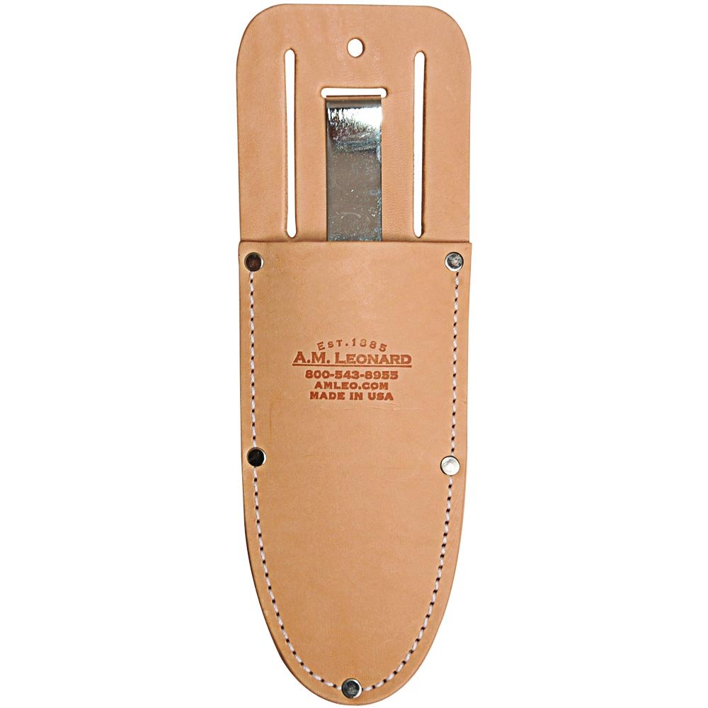 A.M. Leonard Deluxe Soil Knife & Leather Sheath  6"" Stainless Steel Blade