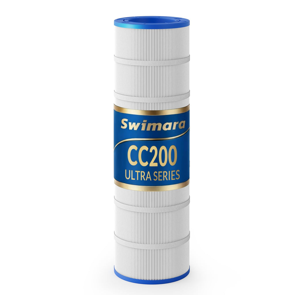 Swimara Pool Filter Cartridge Replacement for Pentair Clean & Clear and Posi-Clear RP Series, 5oz Trilobal Heavy-Duty Fabric, 200 Sq. Ft., CC200 PAP200