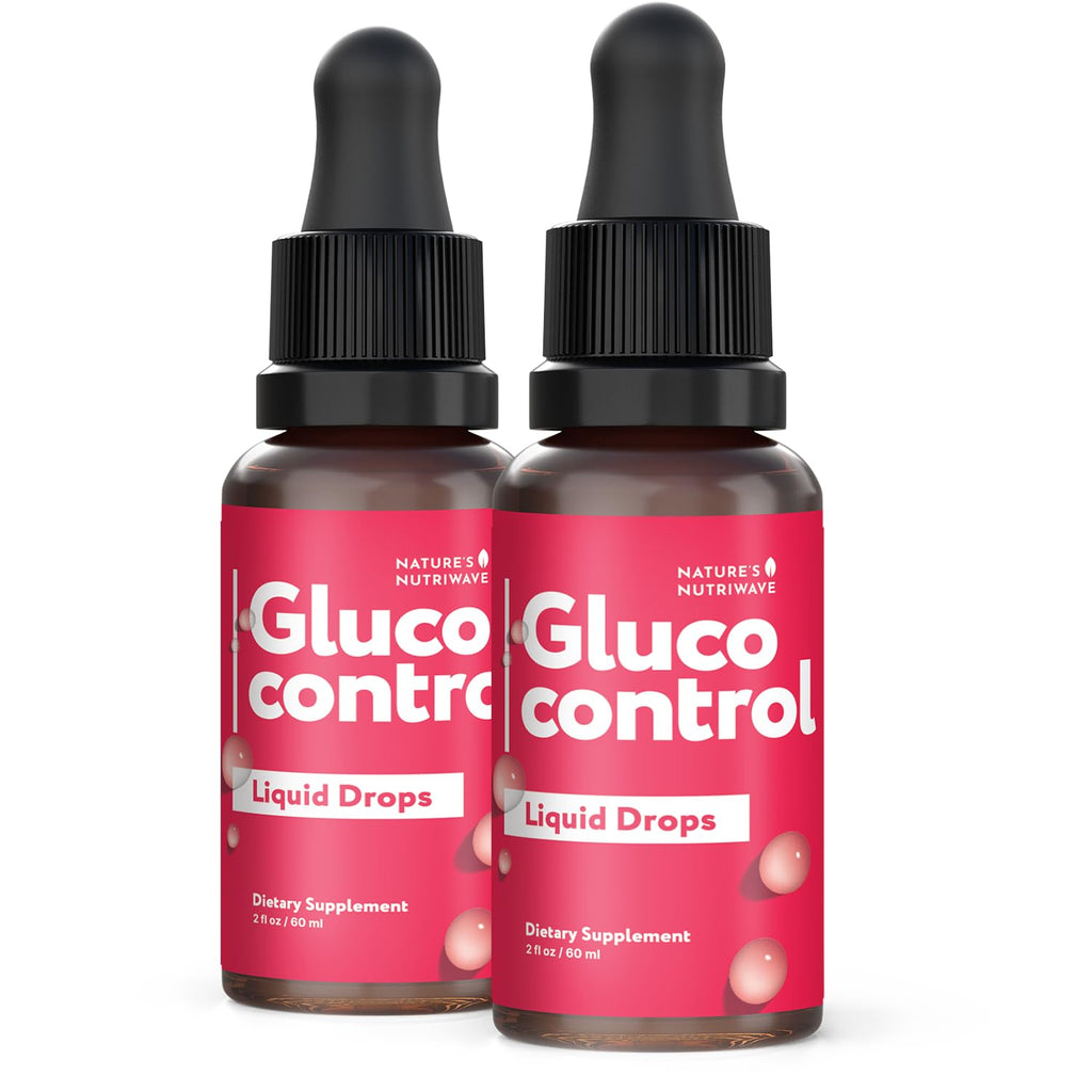 Gluco Control Drops – Chromium, Maca & Grape Seed – 60mL, 2 Month Supply