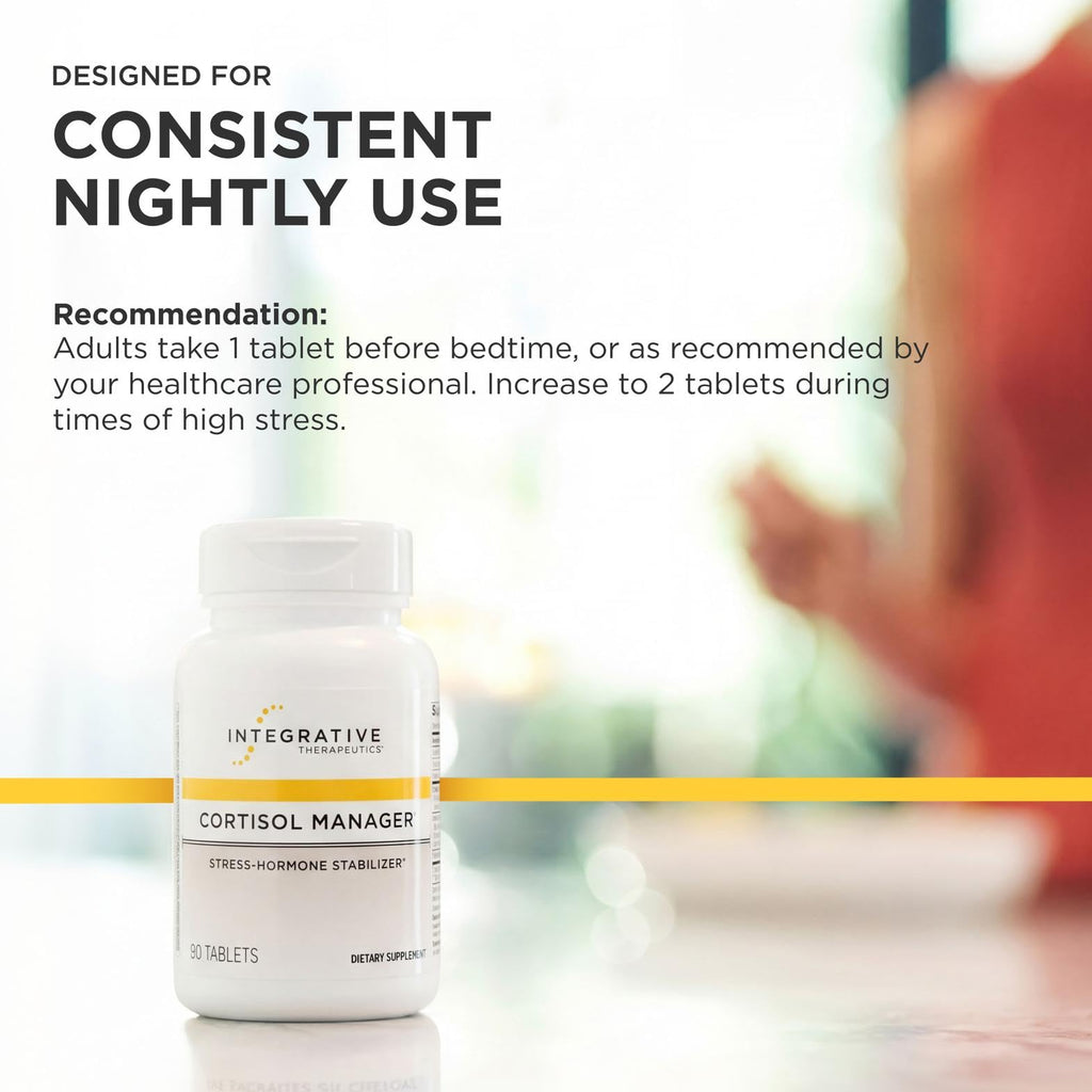 Integrative Therapeutics Cortisol Manager, 90 Tablets, Stress Support*
