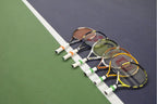GRIPFIXER Tennis Grip Trainer (Medium Size, Left Hand) - Tennis Training Equipment - Grip Aid