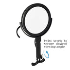 Rucci Neck Mirror, Black, 1X/3X
