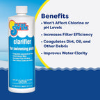 In The Swim Opening Kit and Chlorine Bundle - Pre-Measured Opening Kit for Easy Use - 10 Pound Bucket of 3-Inch Stabilized Chlorine Tablets - Inground and Above Ground Pools Up to 7,500 Gallons
