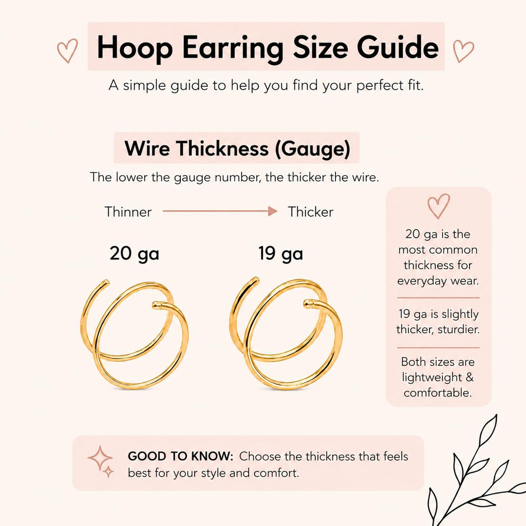 Gold Double Hoop Twist Earrings for Single Piercing. Tiny Spiral Huggie Hoop Illusion Earrings. 19 Gauge (1 Pair)