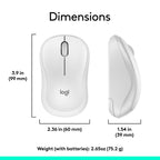 Logitech MK270 Full Size Wireless Keyboard and Mouse Combo - Off White