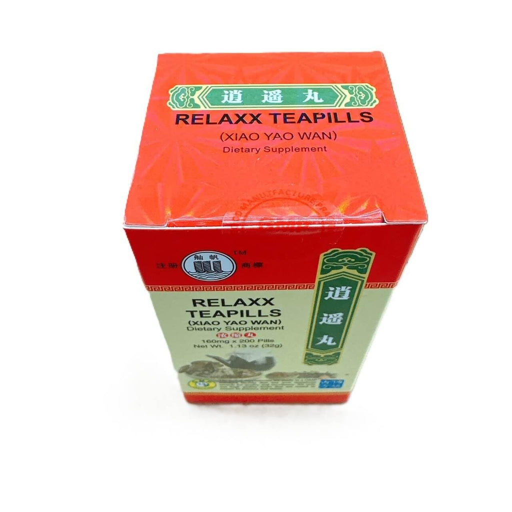 Relaxx Extract Teapill, Xiao Yao Wan Extra Concentrated (200 Pills) - 3 Bottles