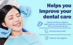 Smile Again Denture, Mouth Guard, Night Guard, Retainer Cleaner and Disinfectant - Mint Flavor - 6 Month Supply …
