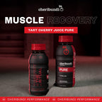 Cheribundi 100% Tart Cherry Juice Pure | Unsweetened Tart Cherry Juice | Athletes Recovery Drink | Promotes Restorative Sleep, Muscle Recovery & Boosts Athletic Performance | 8 floz (12 Pack)