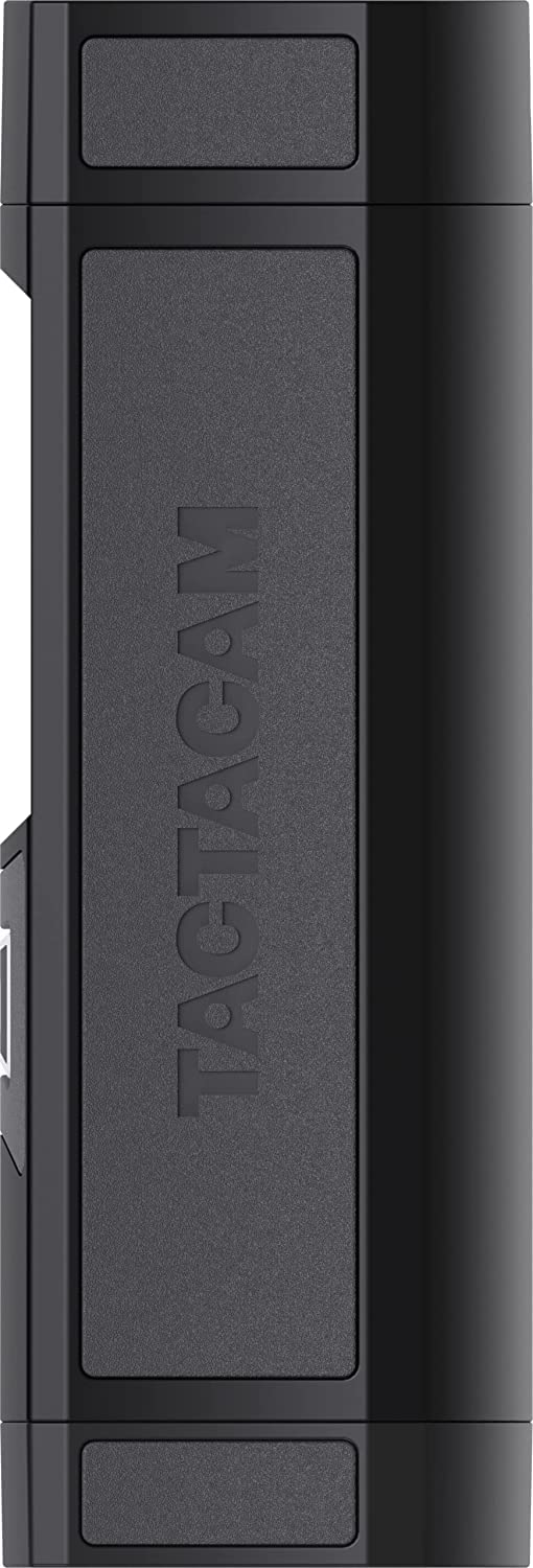 TACTACAM 6.0 Action Camera, 4k 60 FPS, 8X Zoom, Waterproof, Integrated Image Stabilization, One Touch Operation (6.0) Replacement Battery + Mount Options (Clamp Mount)