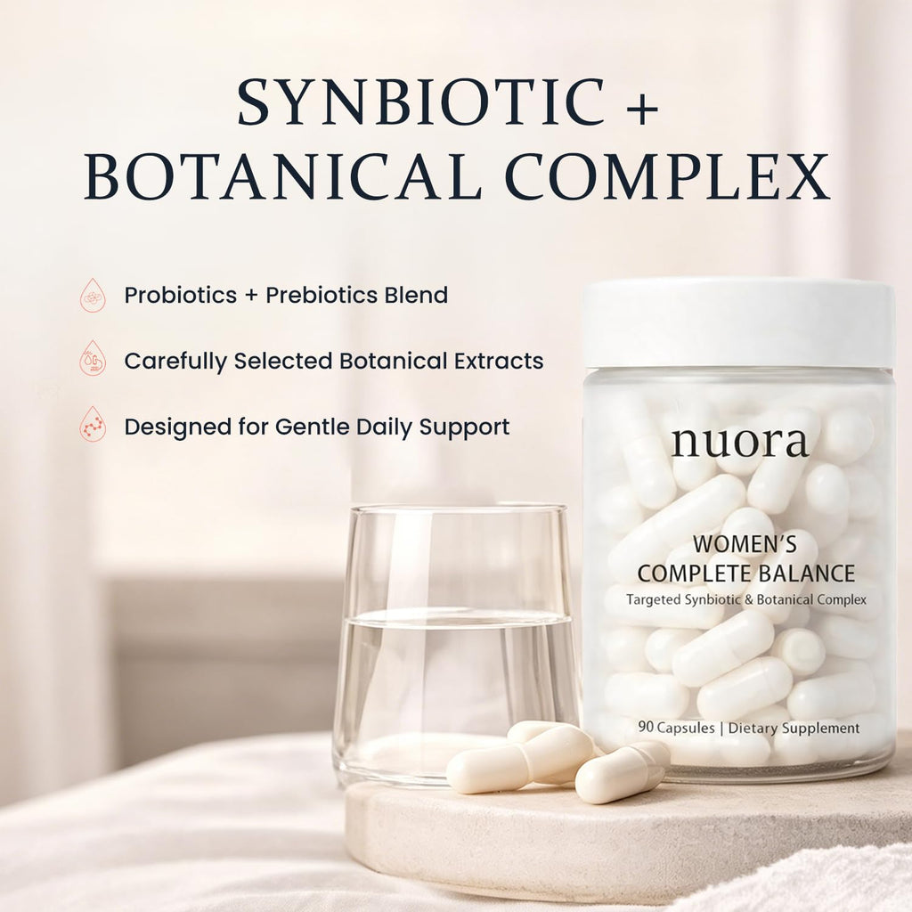 nuora Bromelain & Berberine Supplement with Black Pepper - Gut Health & Biofilm Support, Metabolism & Digestive Balance, Vegan Non-GMO