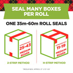 Scotch Sure Start Packing Tape, Clear, Quiet Unwind and Easy Start, 1.88 in. x 54.6 yd., 8 Tape Rolls
