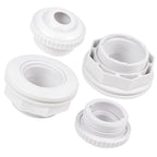 Replacement Hayward Above Ground Pool SP1023 1-1/2" FIP Inlet Return Fitting with Locknut and Gasket & SP1419D Opening Hydrostream Directional Flow Inlet Fitting, Above Ground Pool Accessories（2-Pack）