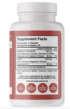 Heart Calm- Helps Support and Maintain a Healthy Heart Rhythm- A Natural, Fast-Acting Formula with Magnesium Taurate, Glycinate, Malate and More. 90 Capsules.