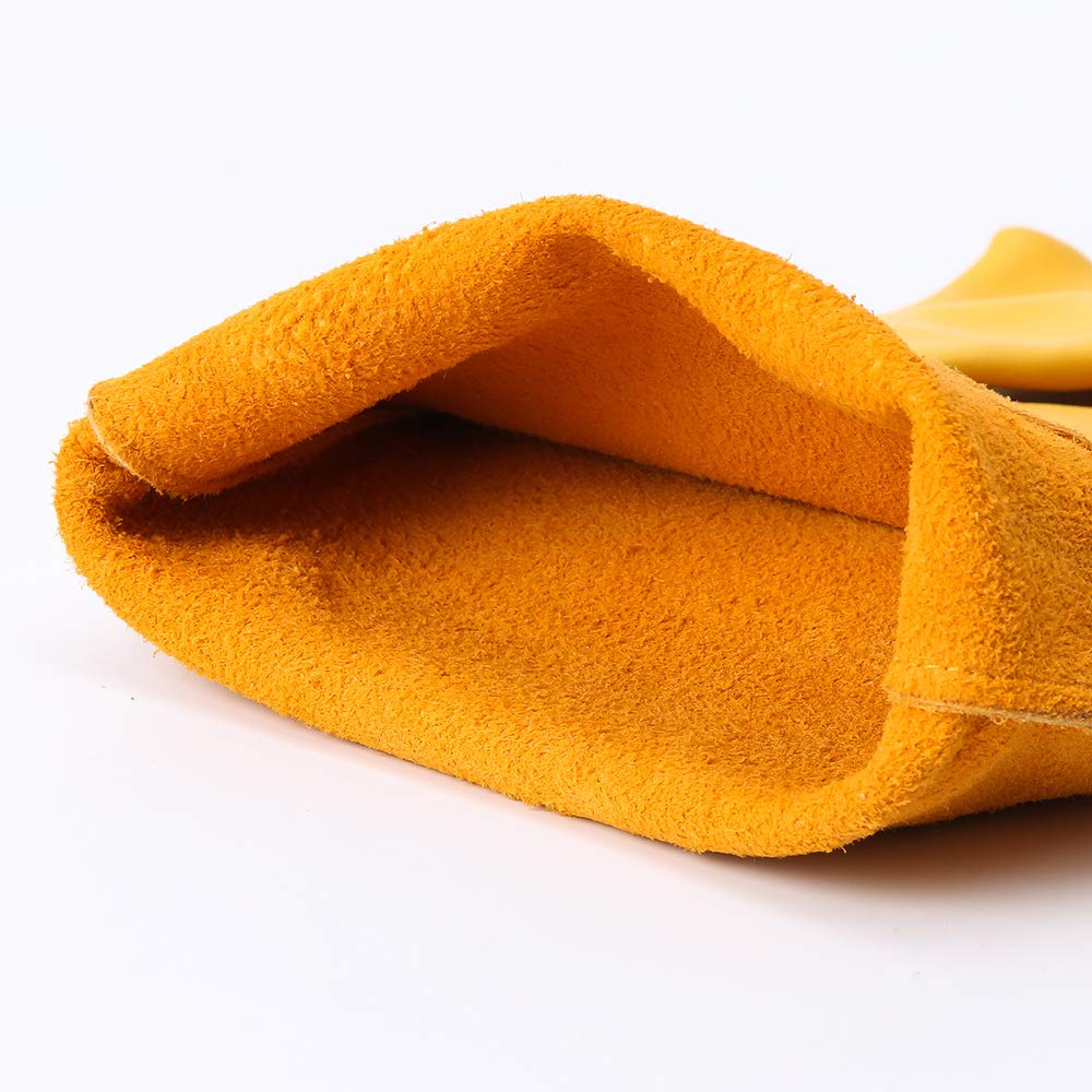 Acdyion Thorn Proof Gardening Gloves for Men & Women,yellow,Large