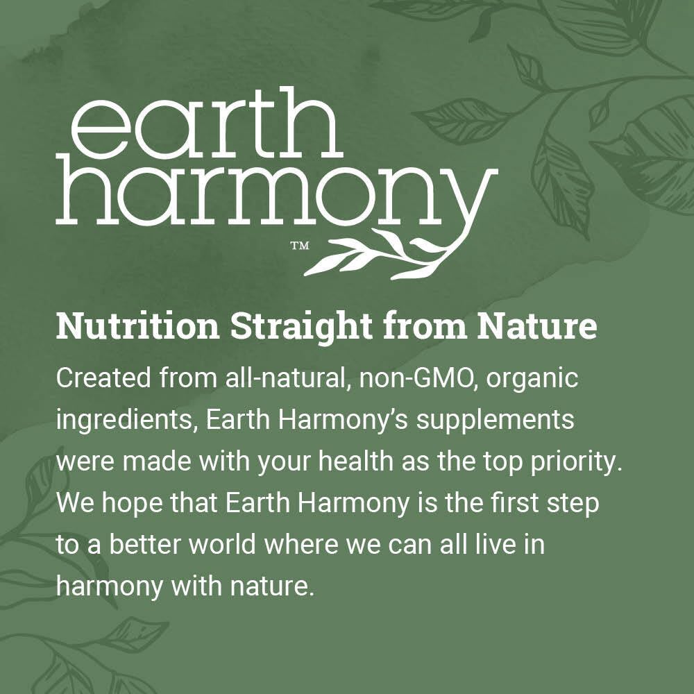 Earth Harmony Naturals Organic Beet Root Capsules 1200 mg - Beet Root Powder & Juice Blend Supplement for Men and Women - 120 Capsules