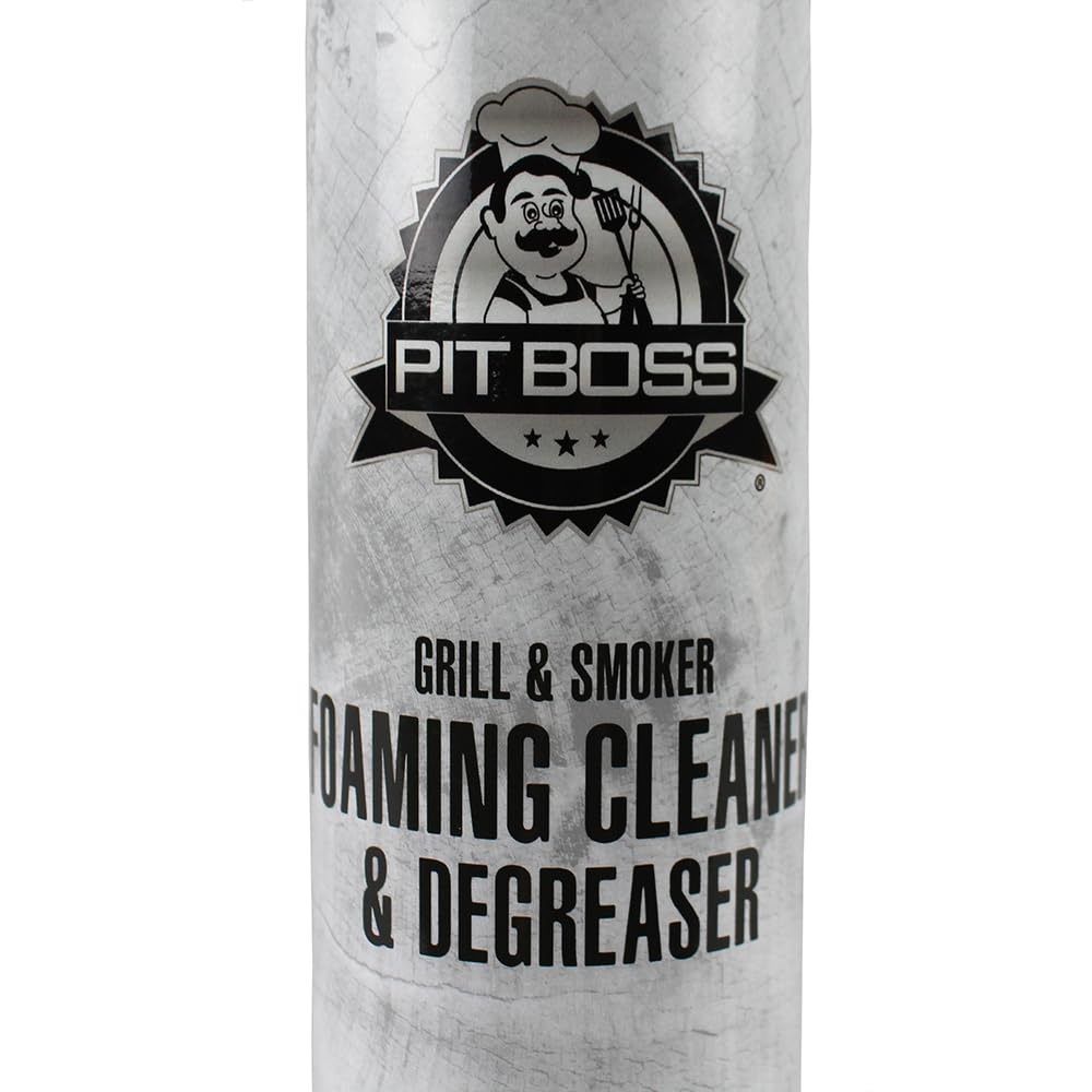 PIT BOSS Grill and Smoker Foaming Cleaner Degreaser 18 oz Eco-Friendly and Fast-Acting