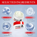 Kojic Acid Cream, Face and Body Gel, Dark Spots, Melasma, Natural Ingredients, Moisturizing and Mild Effect (2pcs acido kojico)