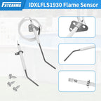 IDXLFLS1930 Flame Sensor Replacement fit for Hayward Pool Heater Parts, Pool Heater Ignitor Compatible with Hayward Universal H-Series Induced Draft and Gas Heater H250IDL H300IDL H400IDL H150FD