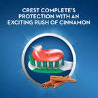 Crest Cinnamon Toothpaste, 6 Ounce, Pack of 2