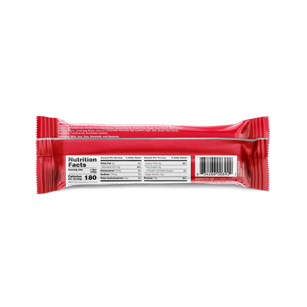 BSN Protein Crisp Bar, Vanilla Marshmallow, 18 Gram Protein Snack Bars with Whey and Fiber, Gluten-Free Crunchy Energy Bars for Workout, Fitness, On-the-Go, 12 Count